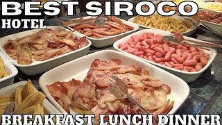 BEST SIROCO Hotel BENALMADENA What can EAT for BREAKFAST LUNCH and DINNER Spain COSTA DEL SOL [upl. by Nnybor]