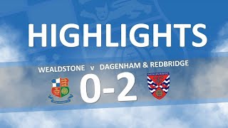 Wealdstone 02 Dagenham amp Redbridge  Match Highlights  28 August 2023 [upl. by Anny]