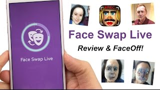 Face Swap Live App Review amp FACE OFF [upl. by Neerol]