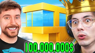 1 vs 100000000 Ev MrBeast Tepki [upl. by Aleik]