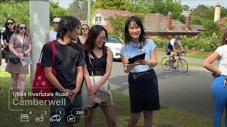 Fletchers  1684 Riversdale Road Camberwell  Auction Video [upl. by Alarise760]