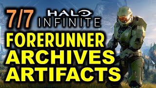 All Forerunner Archives Artifacts Locations  Halo Infinity Collectibles Guide [upl. by Acinorev]