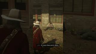 Greet Greet Antagonize  Red Dead Redemption 2 rdr2 johnmarston reddeadredemption [upl. by Cilurzo769]