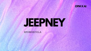 Jeepney  Sponge Cola RampB Cover [upl. by Hepzi948]