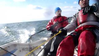 Albacore 7982  Sailing in Toronto Outer Harbour November 20th 2010 2 [upl. by Marino317]