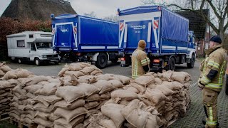 Hochwasser in Niedersachsen „Es werden Sandsäcke gestohlen“ [upl. by Eillib]