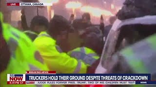 Watch Ottawa police arrest Freedom Convoy protesters  LiveNOW from FOX [upl. by Neelrac]