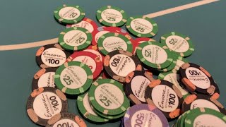 FLOPPING QUADS AND I OVERBET THE POT  Poker Vlog 438 [upl. by Rakia]