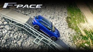 New Jaguar FPACE OffRoad Test Drive Niksic Montenegro 2016 [upl. by Mclaughlin]