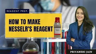 How to make Nesslers Reagent  Forensic Toxicology Forensic Science Chemistry reagent preparation [upl. by Chrisoula]