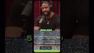 When Joe Rogan reacts to Indian amp Pakistan cricket match cricketshorts worldcup [upl. by Narad]