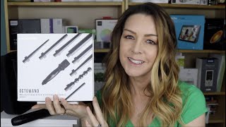 NuMe Octowand 8in1 curling wand review [upl. by Whitelaw157]