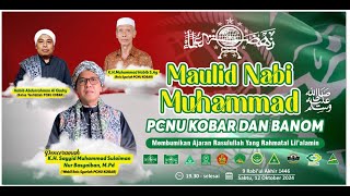 Peringatan Maulid Nabi Muhammad SAW 1446 H  PCNU KOBAR dan BANOM [upl. by Arimay]