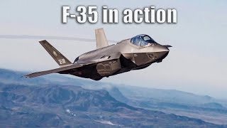 F35 in action [upl. by Htirehc228]