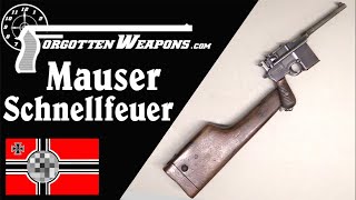 Mauser Schnellfeuer The Official Full Auto C96 Broomhandle [upl. by Elad461]