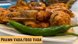 Prawn VadaIsso Vada Srilankan Street Food  COOK WITH SAM [upl. by Caniff381]