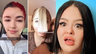 HAIR FAILS  EX HAIRDRESSER REACTS [upl. by Inavihs]