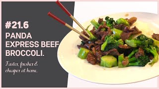 HOW TO MAKE BEEF BROCCOLI AT HOME 🥦 Panda Express style Easy Beef broccoli stir fry [upl. by Aicitel]