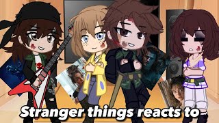 Stranger things reacts to Fruity fourstranger thingsspoilerscringepart 16 [upl. by Laughlin]