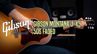 Gibson Montana J45 50s Faded Demo Tennessee Waltz by Guitarist HOOON 김지훈 [upl. by Claus]