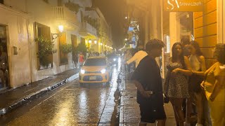 Saturday Night Nightlife In Cartagena Colombia 🇨🇴 [upl. by Norod177]