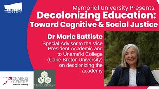 Decolonizing Education Toward Cognitive amp Social Justice [upl. by Nirmak]