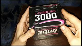 lcarnitine biotech 3000 unpacking experience of use распаковка как принимать опыт использования [upl. by Margarette]