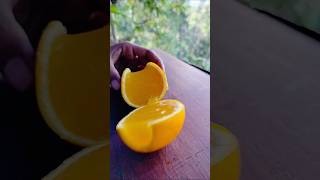 Lets make orange jelly at home  easy recipe දොඩම් ජෙලි ගෙදර හදමු  shorts food [upl. by Yenettirb]