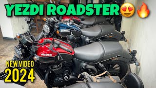 New Video 2024 YEZDI ROADSTER🔥Complete information😍Review amp Facelift [upl. by Rodgers639]