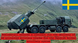 Contract HX trucks for Archer artillery system [upl. by Renmus]