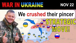 22 Nov Ukrainian Forces DESTROY RUSSIAN PINCER STRATEGY  War in Ukraine Explained [upl. by Assilla]