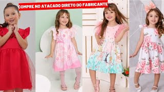 ðŸ”ŽCOMPRE VESTIDOS INFANTIS DIRETO DA FÃBRICA FEIRA DE PERNAMBUCOðŸ”´ [upl. by Linder]