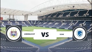 ANDERLECHT VS GENK [upl. by Eytteb]