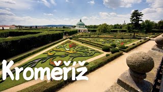 Exploring the Majestic Gardens and Castle at Kroměříž Czechia [upl. by Aihsenal]