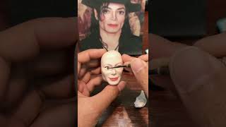 Clay Artisan JAY ：Creating a Detailed Michael Jackson Clay Portrait [upl. by Norek]