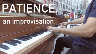 Patience  A Piano Improvisation by Dotan Negrin Recorded LIVE in NYC [upl. by Enilesor695]