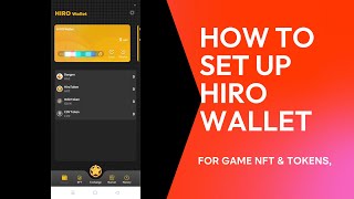 How to Setup Hiro Wallet  Ragnarok 20 Heroes NFT playtoearn token nftgame [upl. by Fruin]