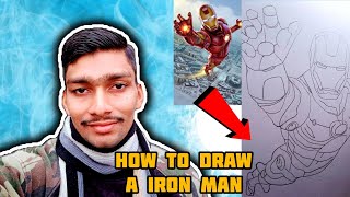 quotHow to Draw A Iron Man Full Body  Drawing Tutorialquot  Part 1 [upl. by Merete628]