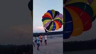 parasailing in coxs bazar parasailing coxsbazar cox [upl. by Nirrek97]