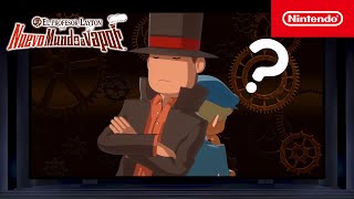 El profesor Layton y el Nuevo Mundo a vapor – Tráiler de presentación Nintendo Switch [upl. by Sheree]