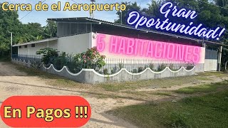 💚  113 AMPLIA y HERMOSA CASA EN PAGOS CERQUITA de EL AEROPUERO YA NO BUSQUES MAS [upl. by Sharity630]