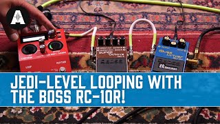 BOSS RC10R  Jedi Level Looping for Guitarists [upl. by Eahsram]