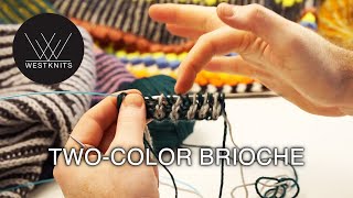 TwoColor Brioche [upl. by Paynter]