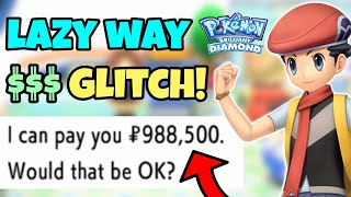 Get UNLIMITED Money in 5 Minutes Pokemon Brilliant Diamond  BDSP GLITCH [upl. by Mathur]