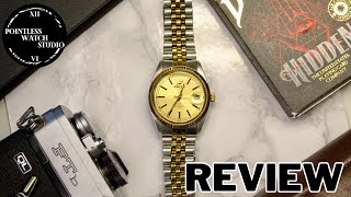 Budget Daydate Enicar Daydate 21695131 Vintage Watch Review 2024 [upl. by Teague]