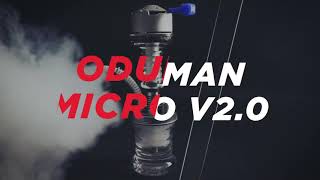 ODUMAN MICRO V20 HOOKAH  SMALL SHISHA BIG CLOUDS [upl. by Ecertap]