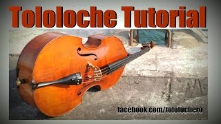 Como Afinar el Tololoche Estilo Chirrines  Tutorial [upl. by Slavin]