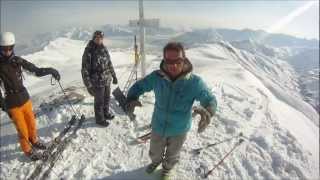 Ski hors pistes Le Corbier Les Sybelles avec Phil le guide 2012 [upl. by Olympie]