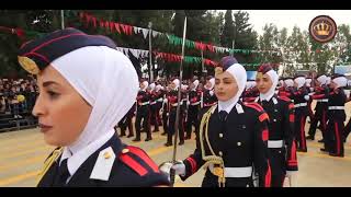 Desfile militar femininoarabic [upl. by Irehj]