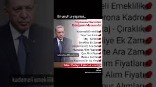 KADEMELİ EMEKLİLİK ERDOĞANIN MASASINDA [upl. by Ysiad]